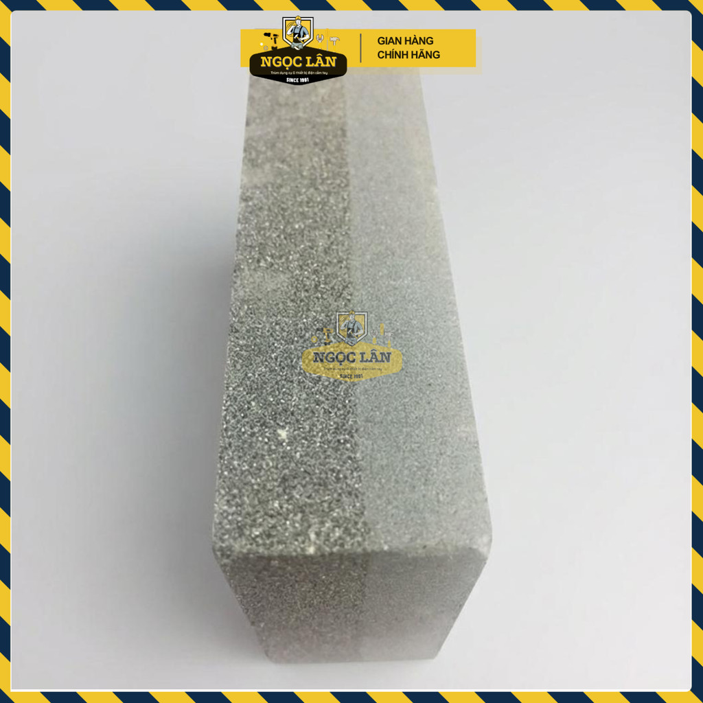Đá Mài Dao Kéo 2 Mặt Century Cao Cấp - Kích Thước 200x50x25mm Chuyên Dụng Cho Nhà Bếp