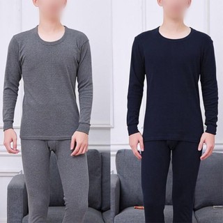 [FUXIN] Bộ đồ lót, quần áo len và áo lót nam màu trơn