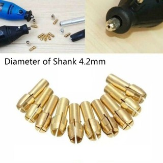 ⚡GIẢM GIÁ LỚN⚡ Mũi khoan Collet 4.2mm 0.5-3.2mm cho máy mài Mini Bộ phụ kiện Chuck đồng