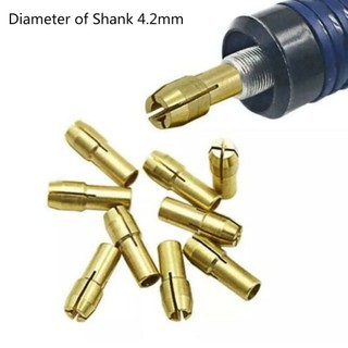 ⚡GIẢM GIÁ LỚN⚡ Mũi khoan Collet 4.2mm 0.5-3.2mm cho máy mài Mini Bộ phụ kiện Chuck đồng