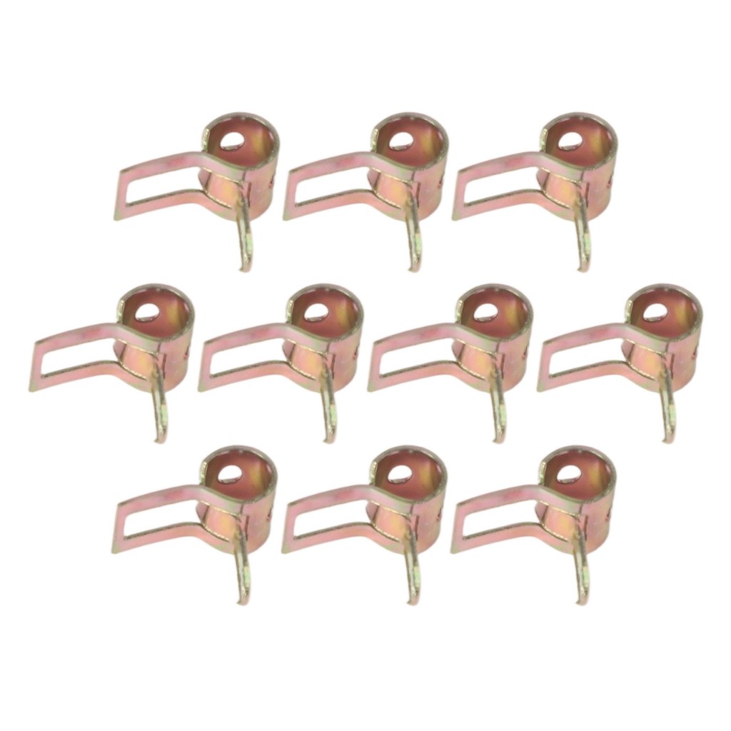 ⚡GIẢM GIÁ LỚN⚡10PC Lò Xo Với Kẹp Ống Nhiên Liệu Ống Silicon Có Thể Tái Sử Dụng Tùy Chọn Kẹp Ống 5-16mm