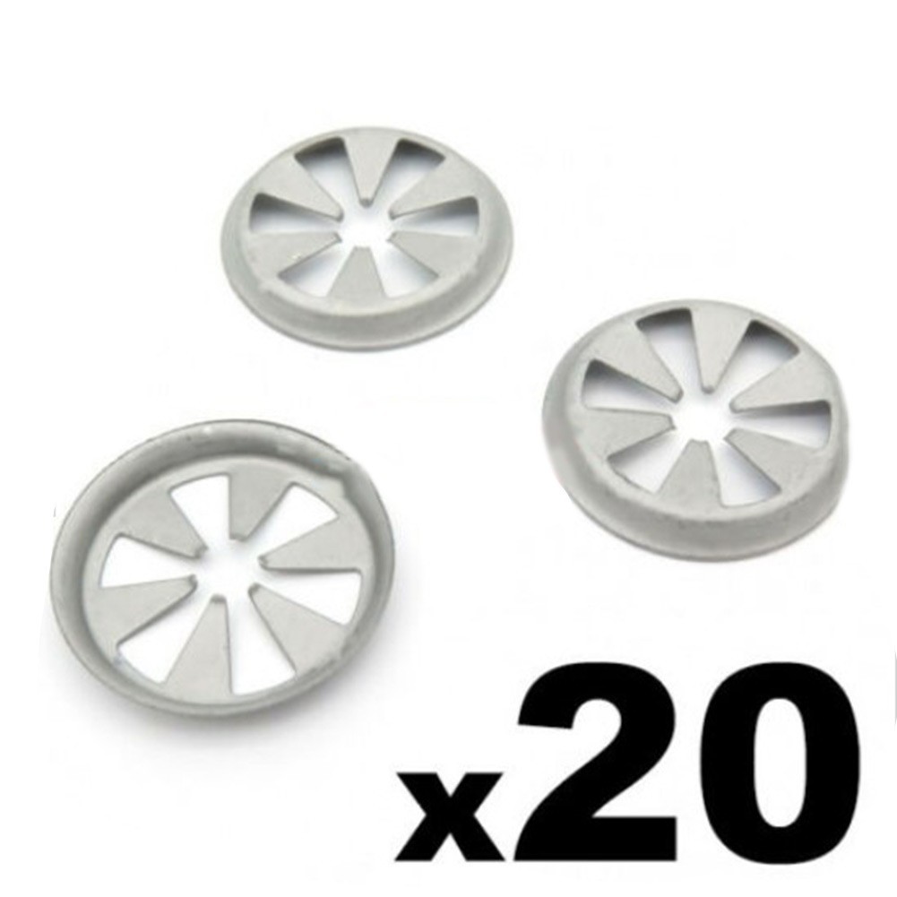 [TOP] 20X dành cho Ford Metal Locking Star Washer Lớp lót vòm bánh xe và bảo vệ bên dưới