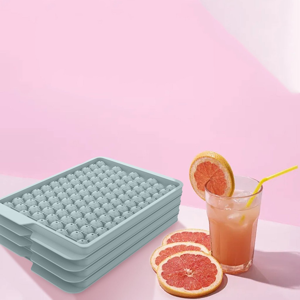 Khay đá viên Mini Khay đá viên nhỏ Khay đá nghiền để làm lạnh Đồ uống nước ép cà phê