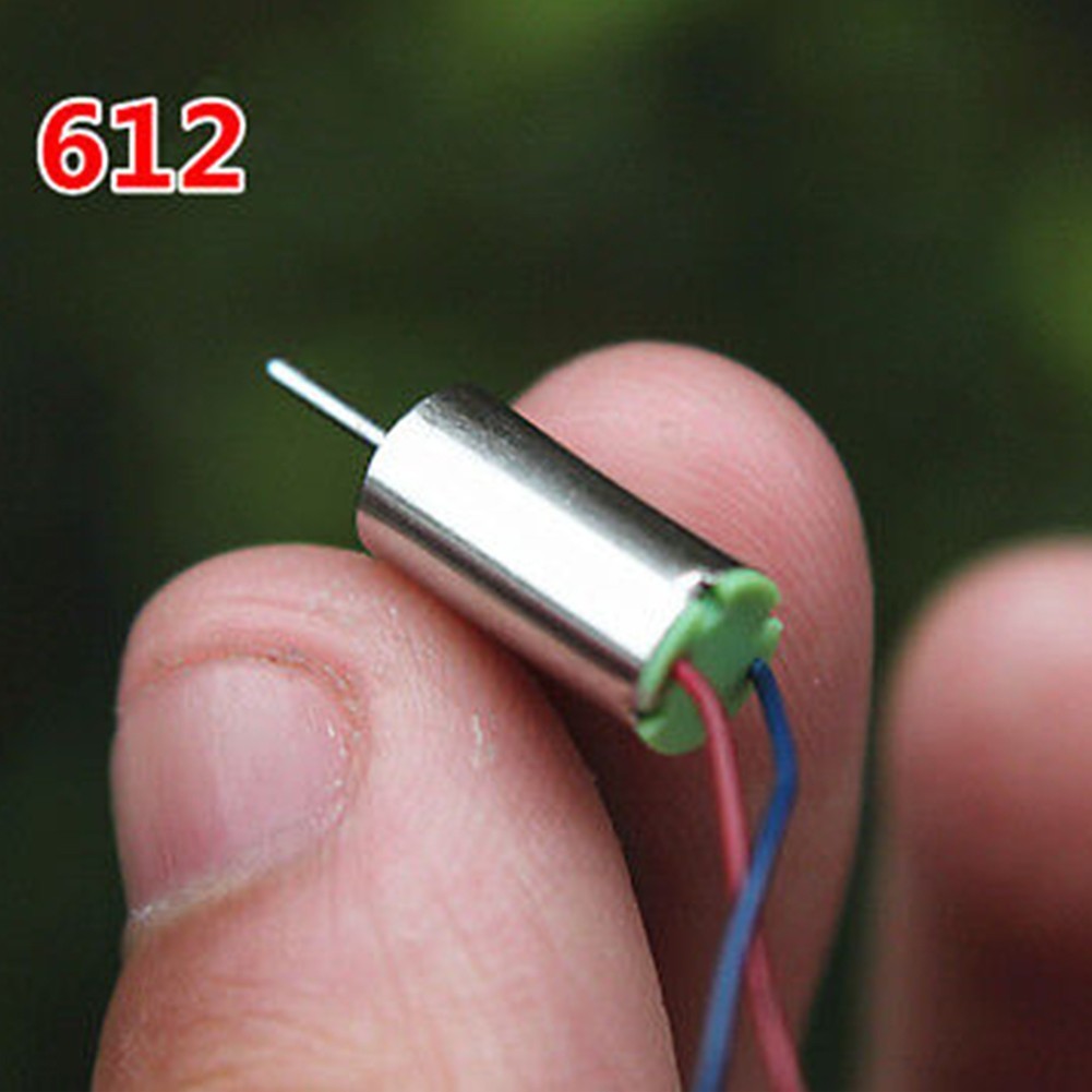 【 GIGGLE 】 DC3.7V 40000-50000 vòng / phút 612 614 716 Động cơ không lõi rỗng cho RC HM