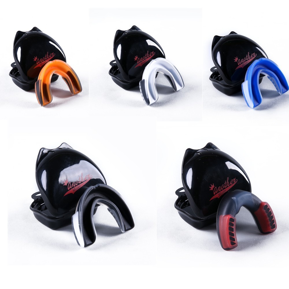 [HẤP DẪN] Trẻ em / người lớn Boxing Gum Shield Mouth Guard MMA Rugby Mouthpiece Răng