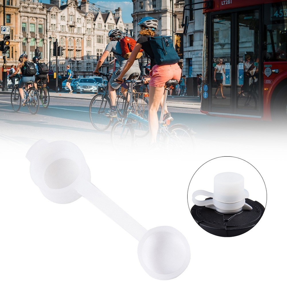 Nắp chai nước bằng silicon, phù hợp với xe đạp leo núi và đường trường, niêm phong hiệu quả