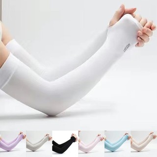 Tay áo chống nắng mùa hè, chất liệu lụa mát mẻ, bảo vệ khi lái xe và tập luyện