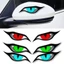 Decal gương chiếu hậu phản quang âm thanh nổi 3D dành cho xe máy