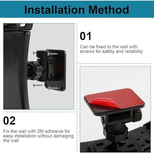 Giá đỡ treo tường máy tính bảng & điện thoại 4,5-13,5 Inch đa năng - Dành cho iPad / iPhone / Kindle / Galaxy Tab / Surface / Switch / Điện thoại thông minh, Cũng để sử dụng bảng điều khiển ô tô trên xe tải