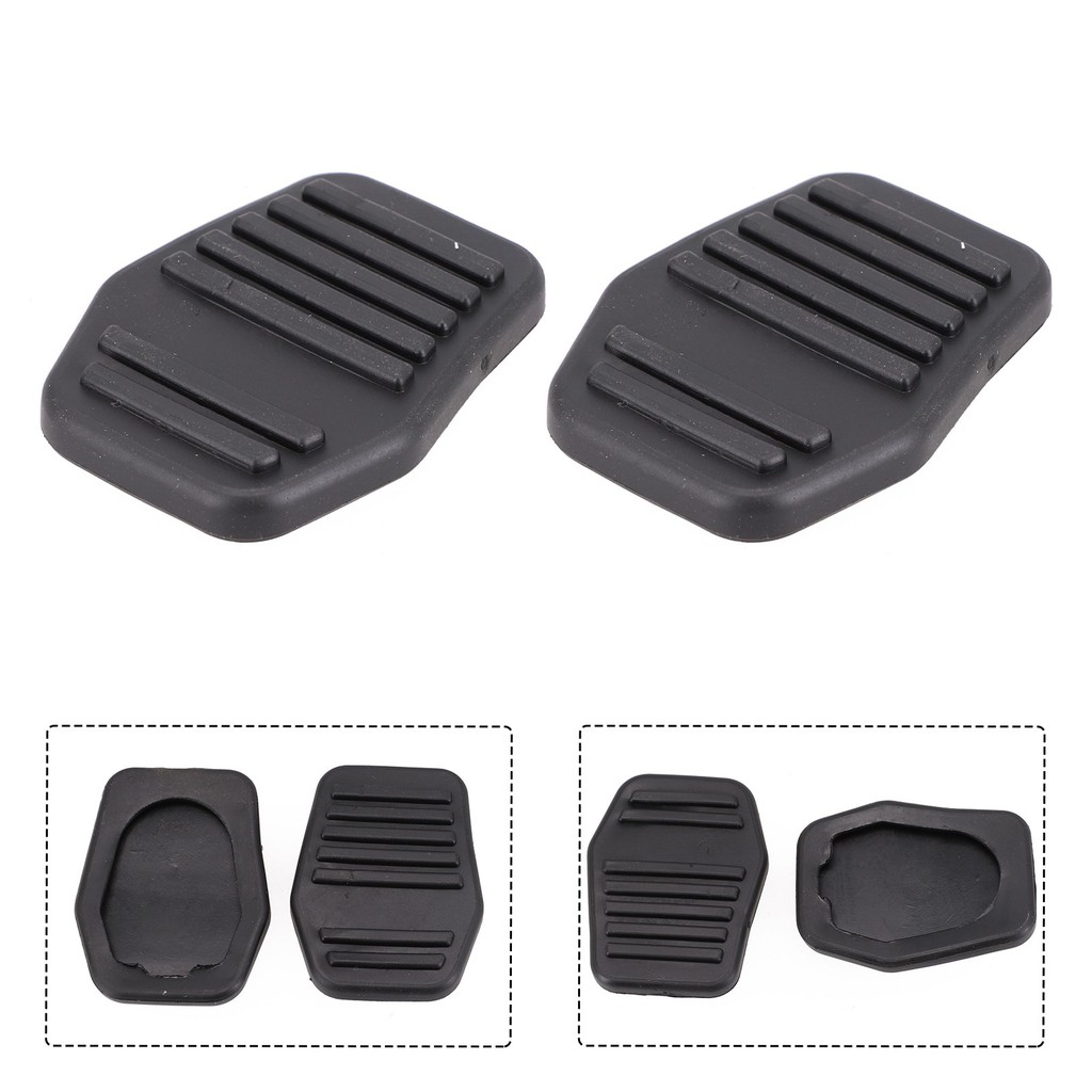 2X Bàn Đạp Miếng Lót Cao Su Cho Xe Ford Cho Quá Cảnh MK6 MK7 Cho Transit Kết Nối 02-14 94BB7A624AA