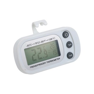 [FUXIN] Nhiệt kế / tủ lạnh chống nước kỹ thuật số có màn hình LCD Min / Max.
