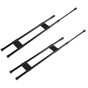 2 thanh kính thiên văn tủ lạnh RV có thể điều chỉnh 40-70cm Thanh lưu trữ có thể mở rộng