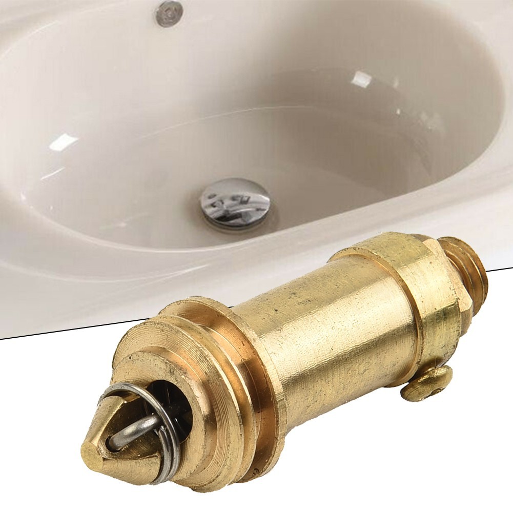 [Smellshi] Bồn rửa bồn rửa thay thế chất thải dễ dàng bật lên Click Clack Plug Bolt Spring