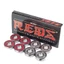 Vòng bi ván trượt BONES REDS 8 gói 8 mm cho kích thước chính xác 608 (Tiêu chuẩn)