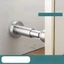 Thép không gỉ 304 Nút chặn cửa từ tính mạnh có thể điều chỉnh Sàn gắn tường