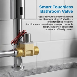 van cảm ứng phòng tắm 1 / 2 '' vòi phòng tắm nhà vệ sinh đồng thau bồn tiểu DN15