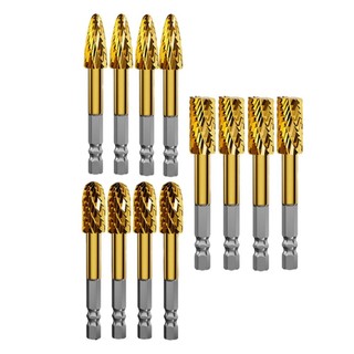 [FUXIN] Máy cắt Burr quay Tập tin quay Chuôi lục giác để khắc Mũi khoan phay