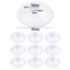 10 Chiếc Cốc Hút Trong Suốt Cho Nhà Bếp Phòng Tắm Kính Móc Treo Tường