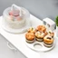 Có Thể Tháo Rời Đứng 7 Bánh Rau Củ Di Động Lỗ Bánh Và Trái Cây 10in Máy Nướng