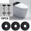 10 Miếng Đệm Bình Nước M6 M8 Miếng Đệm Nhà Vệ Sinh Cao Su Chống Trơn Trượt Cho Ghế Ngồi