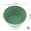 12 Chiếc Có Thể Tái Sử Dụng Nướng Bánh Silicon Cốc Nướng Bánh Cupcake Lót M Uffin Cas E S Silicone