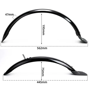 Xe đạp 16 inch 20 inch CHO FENDERS PVC chắn bùn cho xe đạp gấp điện