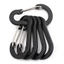 5 Kẹp Carabiner Móc khóa bằng hợp kim nhôm nhẹ dành cho các hoạt động ngoài trời