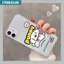 Ibumpers Ốp điện thoại TPU mềm chống sốc in hình dễ thương YA3859 YA3860 cho iPhone 11 12 13 14 15 16 17 Pro Max