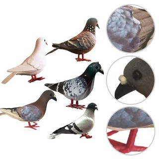 [FUXIN] Mô hình chim bồ câu xốp mô phỏng giống như thật để trang trí nhà cửa & sân vườn Chiều dài 13 cm