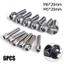 6 Cái / hộp Bu Lông Thân Vít M5 / M6 Phụ tùng xe đạp đường trường Cao cấp cho thép chính xác