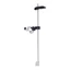 Giá đỡ tìm cá bằng nhôm Giá đỡ tìm cá cố định có thể xoay được 80cm