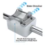 Giá đỡ cần câu biển bằng thép không gỉ 316 cho sàn thuyền với