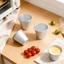 {Mới vào tháng 6} Bánh xốp Pudding bằng nhôm cho khuôn Bộ 6 món Phụ kiện làm bánh cho gia đình