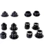 Hub Xe Đạp QR Phát Hành Nhanh Thru Trục Adapter Nắp Cuối 9-15 / 10-12