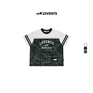 Áo Jersey Levents Camo Boxy Jersey Thun Lưới