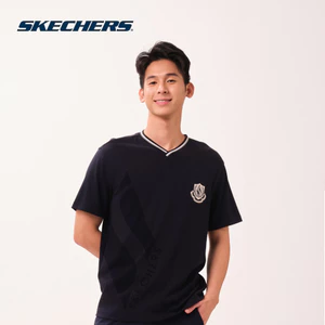 Áo Thun Tay Ngắn Nam Skechers Game On Iconic Short Sleeve Tee - SL126M216-002Z