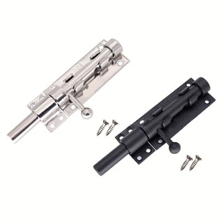 [FUXIN] Chốt thép không gỉ 304 cao cấp cho cửa an toàn Khóa rắn màu đen