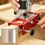Bản lề hợp kim nhôm Mortising Jig khoan định vị cố định vị cho bán kính 1 / 4 5 / 8