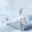Quạt trần di động có đèn ngủ LED từ xa cho giường ký túc xá Cắm trại trong nhà