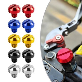 ⭐ Bán chạy ⭐2 Bu lông vít lỗ gương xe máy hiện tại cho Honda cho Kawasaki [land-vn]