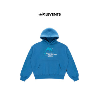Áo Hoodie Levents Dolphin Boxy 2.0 Nỉ Bông