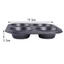Khay nướng bánh Muffin bằng silicon 4 cốc Khuôn làm bánh chống dính