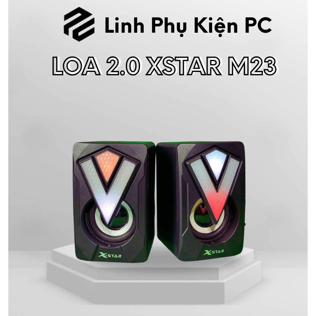 Smartlink Tech Loa Vi Tính mini 2.0 XSTAR M23 kết nối USB - Led 7 màu ...