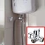 Bộ chia vòi hoa sen bằng đồng thau Bộ chuyển đổi 3 chiều 1 / 2 "Bộ chuyển đổi vòi hoa sen tay T Van nước