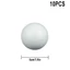 Đảng 10 Bóng xốp rắn Polystyrene Bóng tròn Cây trắng 50-100mm