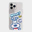 Ibumpers Ốp điện thoại TPU mềm chống sốc in hình dễ thương YA3859 YA3860 cho iPhone 11 12 13 14 15 16 17 Pro Max