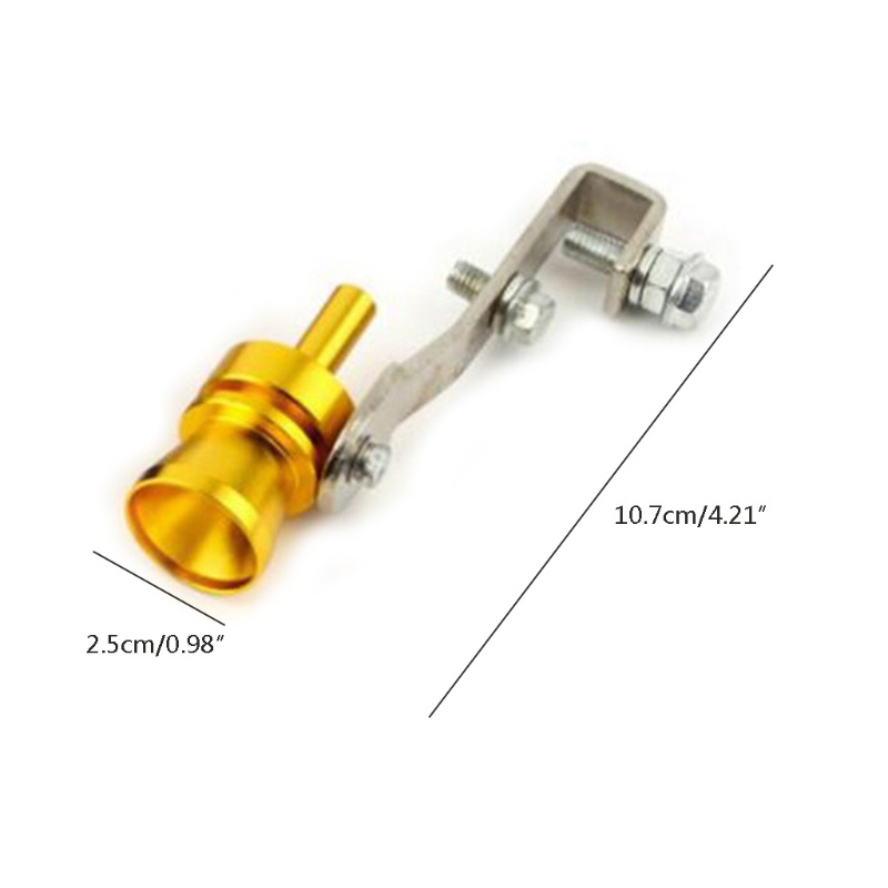 Camp turbo Còi Gắn Ống Pô Xả Giảm Thanh Cho Xe Hơi