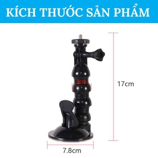 Giá Đỡ Điện Thoại Trên Ô Tô GOPRO Có Giác Hút Kính Quay Video, Xem Maps Trên Xe Siêu Chắc Chắn CarZone