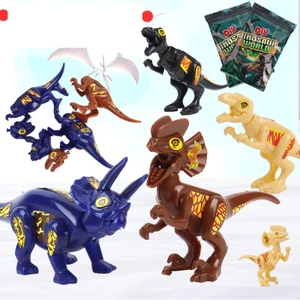 Set 2 con khủng long lắp ráp mini (mẫu ngẫu nhiên)