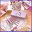 Bộ Cọ Trang Điểm Hello Kitty Màu Hồng 7 Món Tiện Dụng (Có Hộp Đựng)
